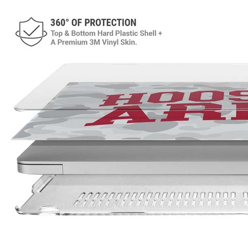 Indiana University Hoosier Army MacBook Air 15in (2023-2025) Case plus Skin