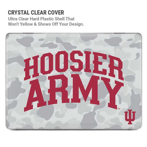 Indiana University Hoosier Army MacBook Pro 16in (2021-25) Case plus Skin