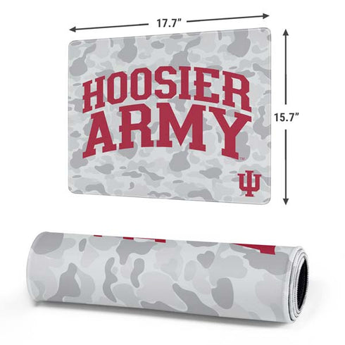 Indiana University Hoosier Army Gaming Mouse Pad