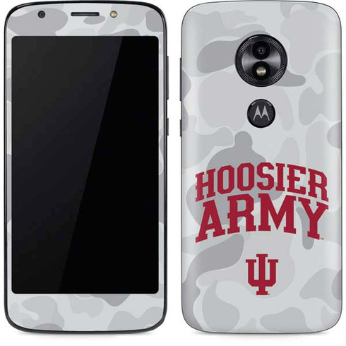 Indiana University Hoosier Army Moto E5 Play Skin