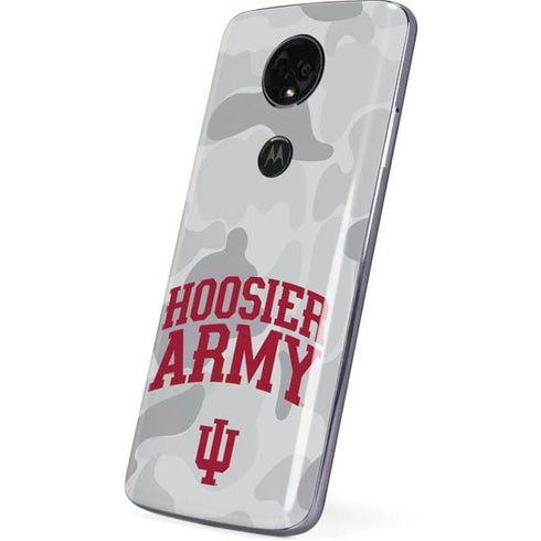 Indiana University Hoosier Army Moto E5 Plus Skin