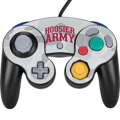 Indiana University Hoosier Army Nintendo GameCube Controller Skin