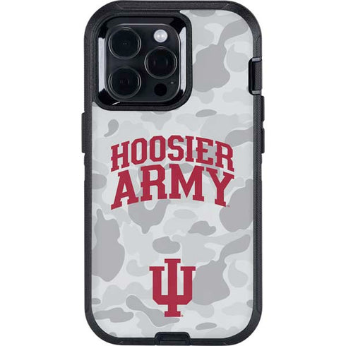 Indiana University Hoosier Army Otterbox Defender iPhone Skin