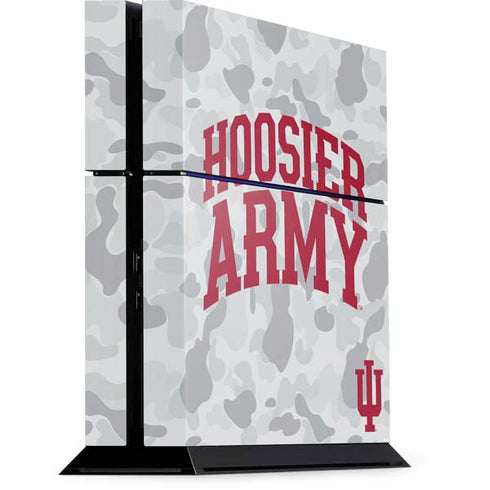 Indiana University Hoosier Army PS4 Console Skin
