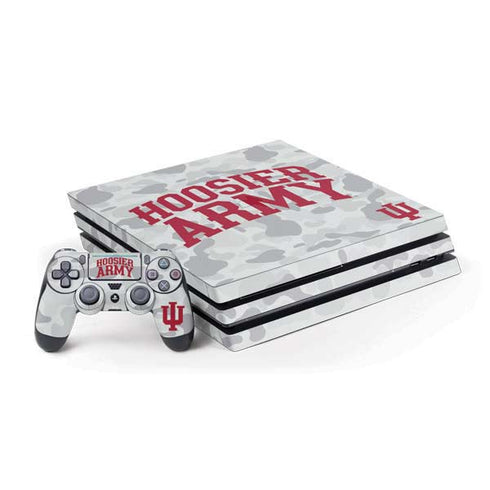 Indiana University Hoosier Army PS4 Pro Bundle Skin
