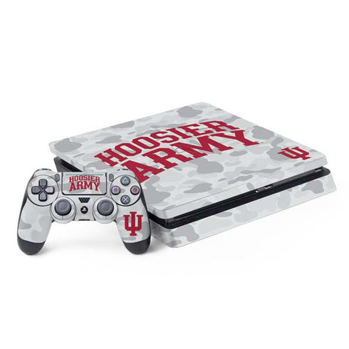 Indiana University Hoosier Army PS4 Slim Bundle Skin
