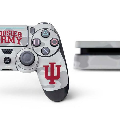 Indiana University Hoosier Army PS4 Slim Bundle Skin