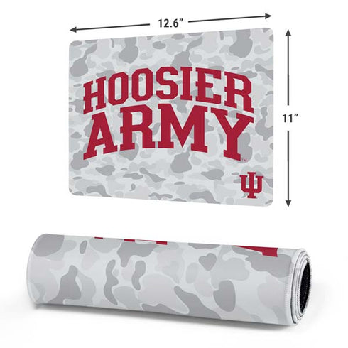 Indiana University Hoosier Army Gaming Mouse Pad