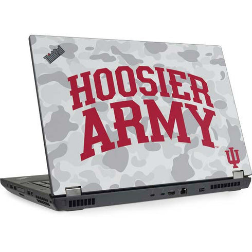Indiana University Hoosier Army Lenovo ThinkPad Skin
