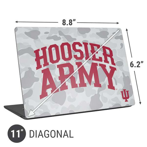 Indiana University Hoosier Army Universal Laptop 11in (8.8 x 6.2in) Skin