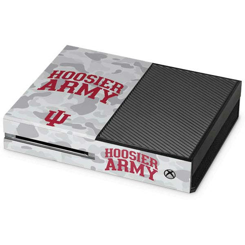 Indiana University Hoosier Army Xbox One Console Skin