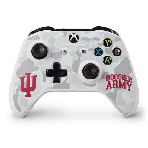Indiana University Hoosier Army Xbox One S Controller Skin
