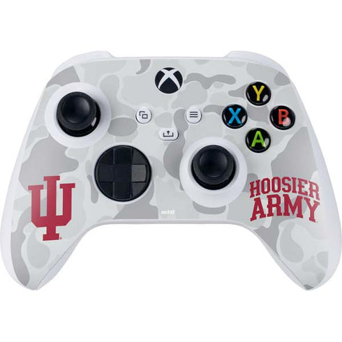 Indiana University Hoosier Army Xbox Series S Controller Skin