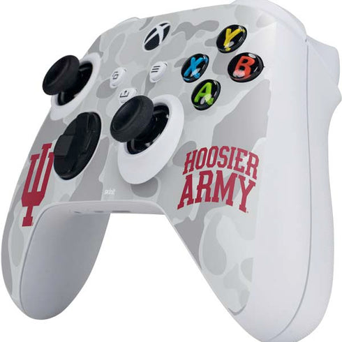 Indiana University Hoosier Army Xbox Series S Controller Skin