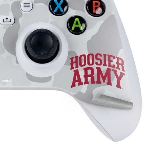 Indiana University Hoosier Army Xbox Series S Controller Skin