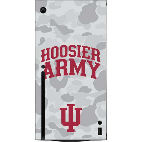 Indiana University Hoosier Army Xbox Series X Console Skin