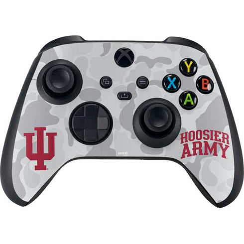 Indiana University Hoosier Army Xbox Series X Controller Skin
