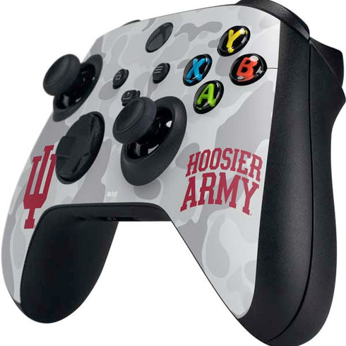 Indiana University Hoosier Army Xbox Series X Controller Skin