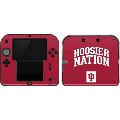 Indiana University Hoosier Nation Nintendo 2DS Skin