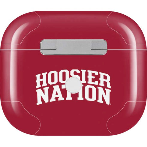 Indiana University Hoosier Nation Apple AirPods (3rd Gen 2021) Skin
