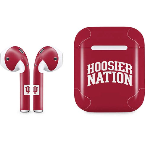 Indiana University Hoosier Nation Apple AirPods Skin