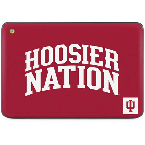Indiana University Hoosier Nation HP Chromebook Skin