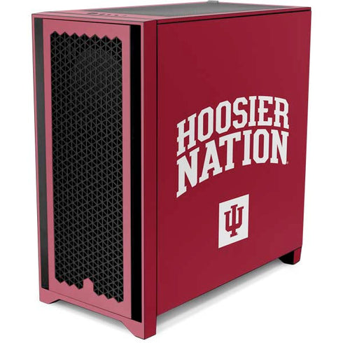 Indiana University Hoosier Nation Corsair 4000D Tempered Glass Mid-Tower ATX Case Skin