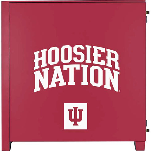 Indiana University Hoosier Nation Corsair 4000D Tempered Glass Mid-Tower ATX Case Skin