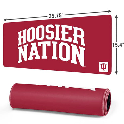 Indiana University Hoosier Nation Gaming Mouse Pad