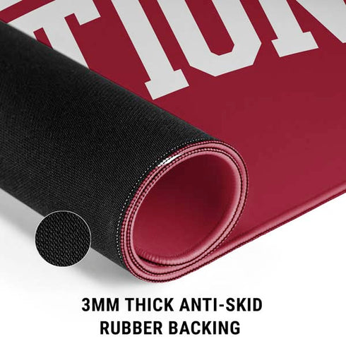 Indiana University Hoosier Nation Gaming Mouse Pad