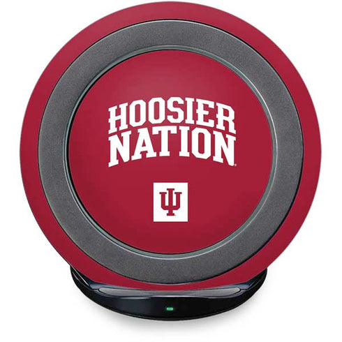 Indiana University Hoosier Nation Fast Charge Wireless Charging Stand Skin