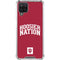 Indiana University Hoosier Nation Galaxy A12 Clear Case