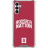 Indiana University Hoosier Nation Galaxy A13 5G Clear Case
