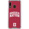 Indiana University Hoosier Nation Galaxy A30 Clear Case