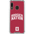 Indiana University Hoosier Nation Galaxy A30 Clear Case