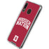 Indiana University Hoosier Nation Galaxy A30 Clear Case