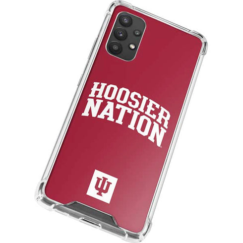 Indiana University Hoosier Nation Galaxy A32 5G Clear Case