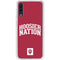 Indiana University Hoosier Nation Galaxy A50 Clear Case