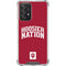 Indiana University Hoosier Nation Galaxy A52 5G Clear Case