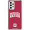 Indiana University Hoosier Nation Galaxy A53 5G Clear Case