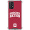 Indiana University Hoosier Nation Galaxy A72 5G Clear Case