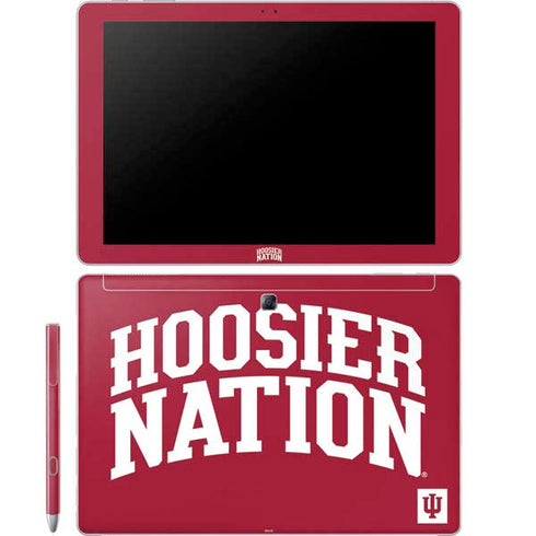 Indiana University Hoosier Nation Galaxy Book 12in Skin