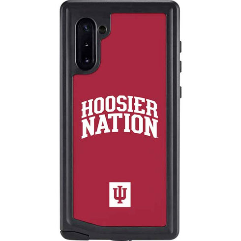 Indiana University Hoosier Nation Galaxy Note 10 Waterproof Case