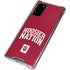 Indiana University Hoosier Nation Galaxy Note20 5G Clear Case