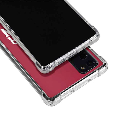 Indiana University Hoosier Nation Galaxy Note20 5G Clear Case