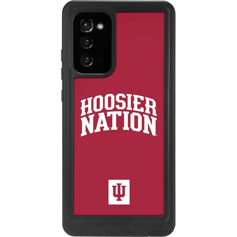 Indiana University Hoosier Nation Galaxy Note20 5G Waterproof Case