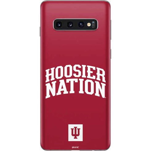 Indiana University Hoosier Nation Galaxy S10 Skin
