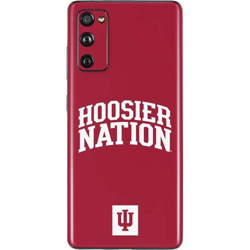 Indiana University Hoosier Nation Galaxy S20 Fan Edition Skin