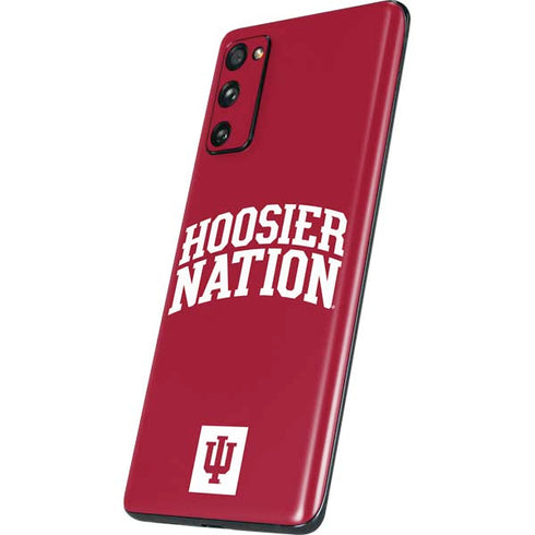 Indiana University Hoosier Nation Galaxy S20 Fan Edition Skin