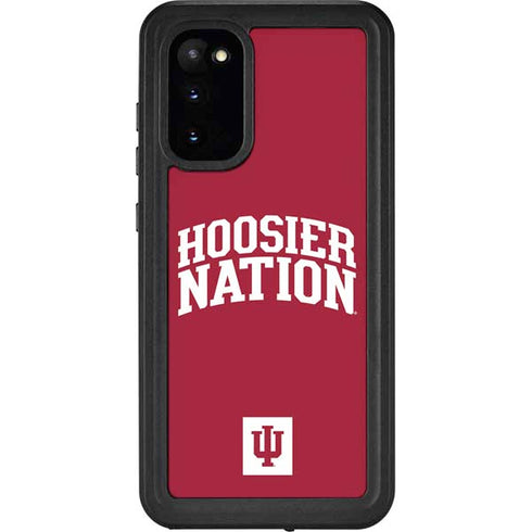 Indiana University Hoosier Nation Galaxy S20 Waterproof Case